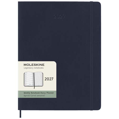 Moleskine soft cover 12 month weekly XL planner