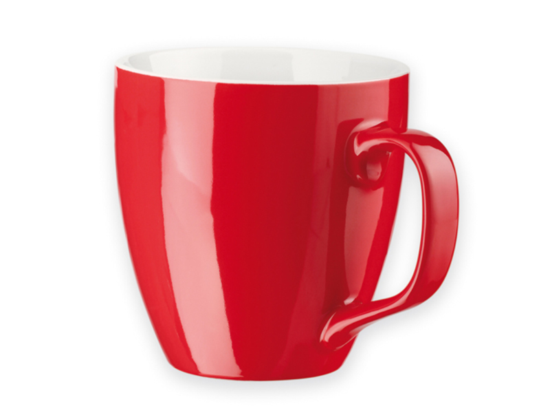 ROYCE ceramic mug, 440 ml, Red