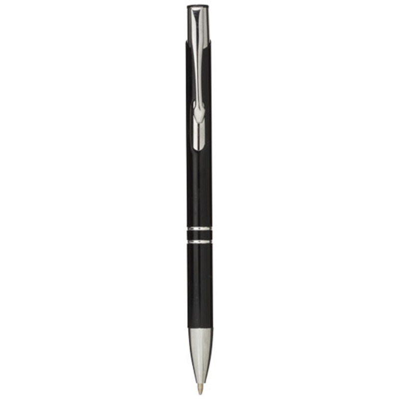 Moneta aluminium click ballpoint pen (black ink)