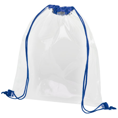 Lancaster transparent drawstring backpack 5L