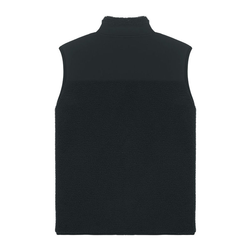 Liner unisex sleeveless sherpa jacket