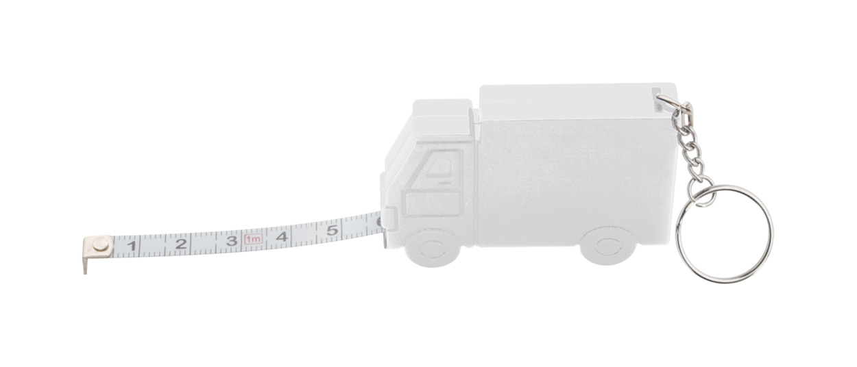 Symmons truck keyring with tape measure