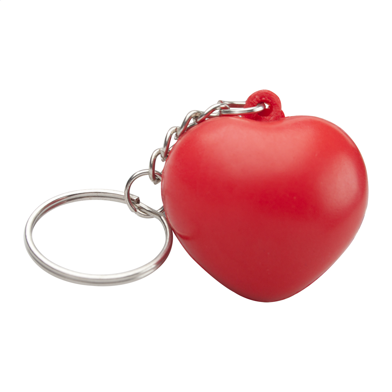Cutix antistress ball with keyring