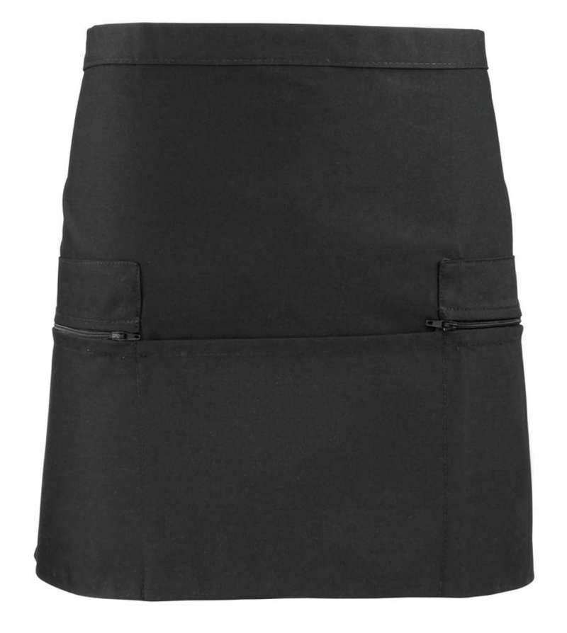 ZIP POCKET WAIST APRON