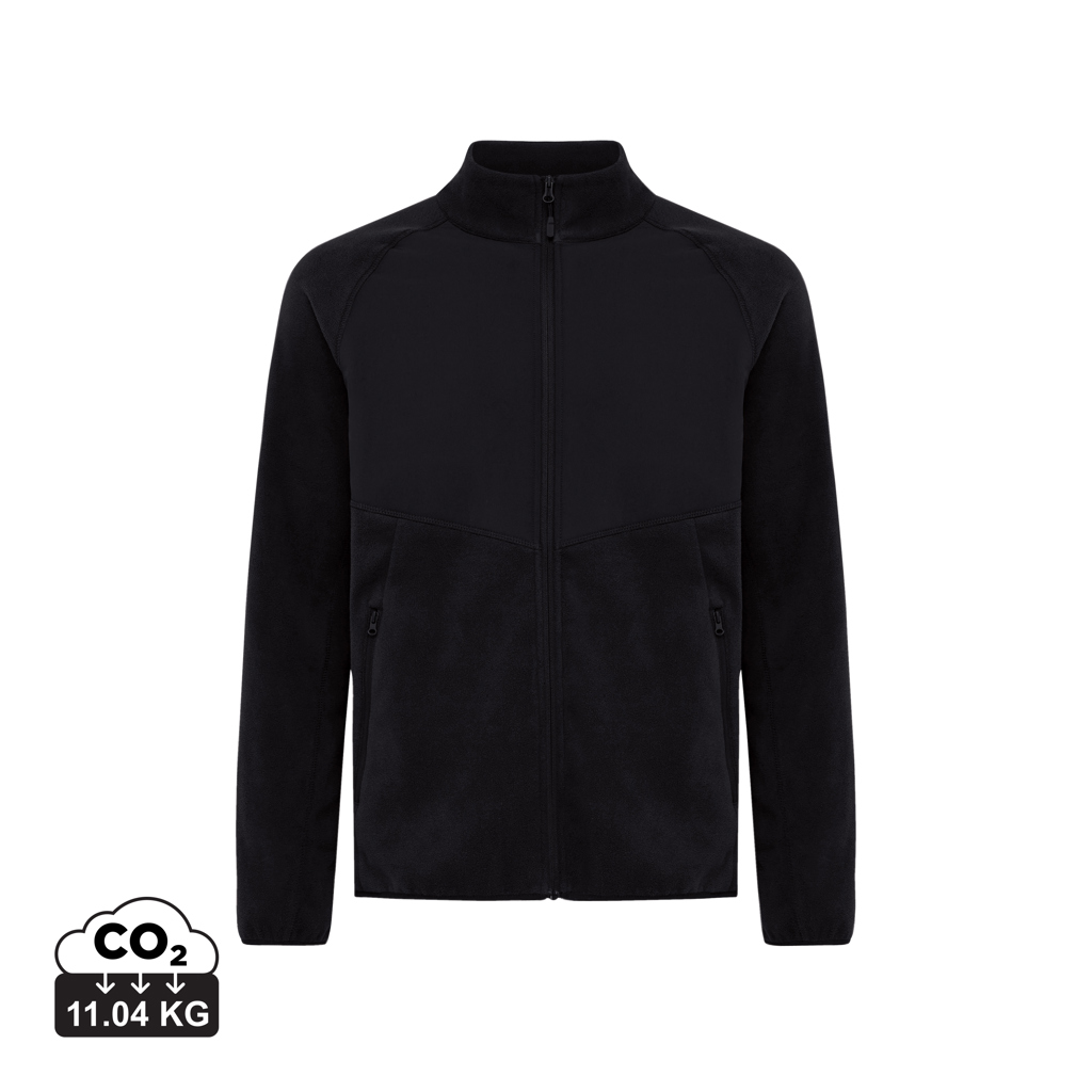 IQONIQ Talung recycled polyester microfleece zip through