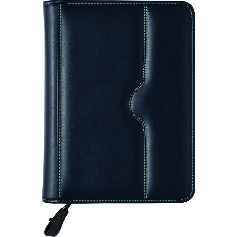 AGB380 - Agenda de lux cu fermoar LIPARI BLU