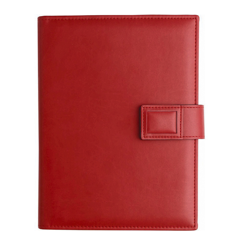 Agenda de lux Capri Rosso, 17 x 24 cm