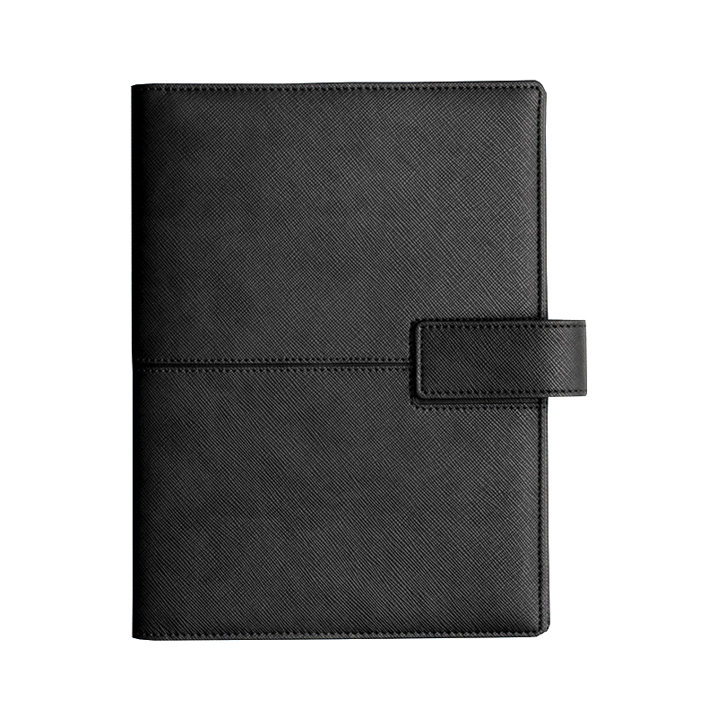 Agenda de lux Canoa Negru, 15 x 21 cm