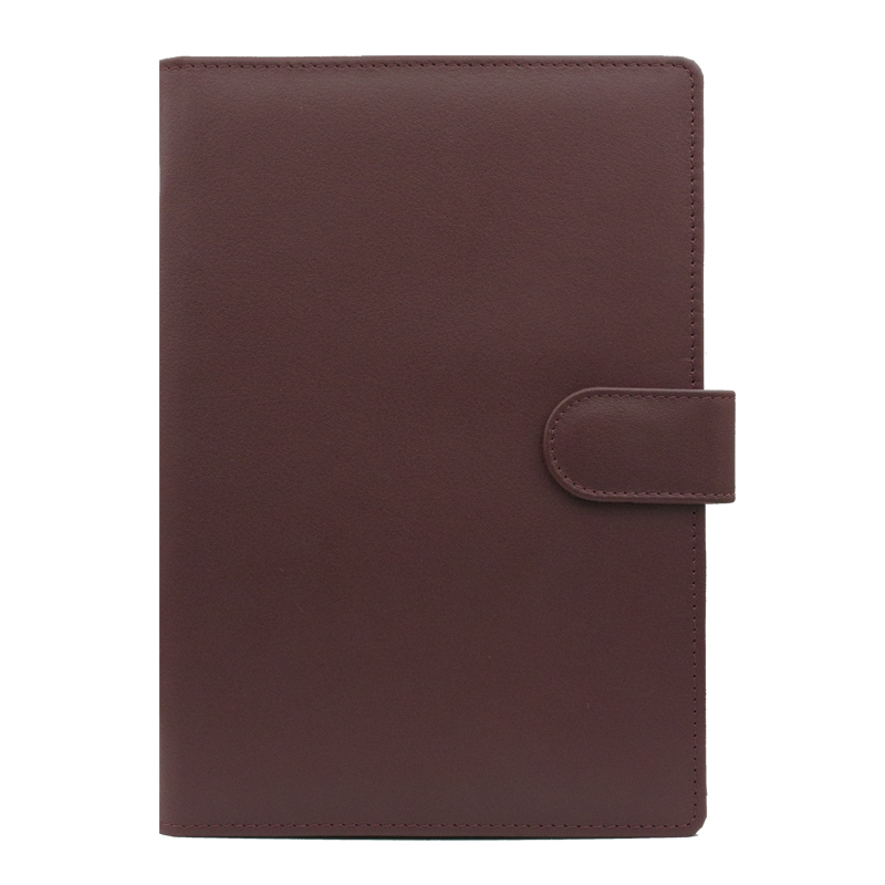 Agenda din piele Texas Bordo, 17 x 24 cm