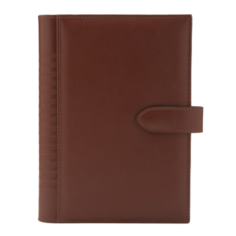 AGENDA DIN PIELE PIANETA COGNAC, 17X24 cm