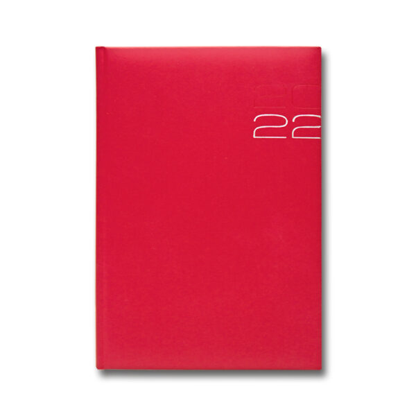 AGENDA 410 MATRA ROSSO, saptamanala, 17x24 cm