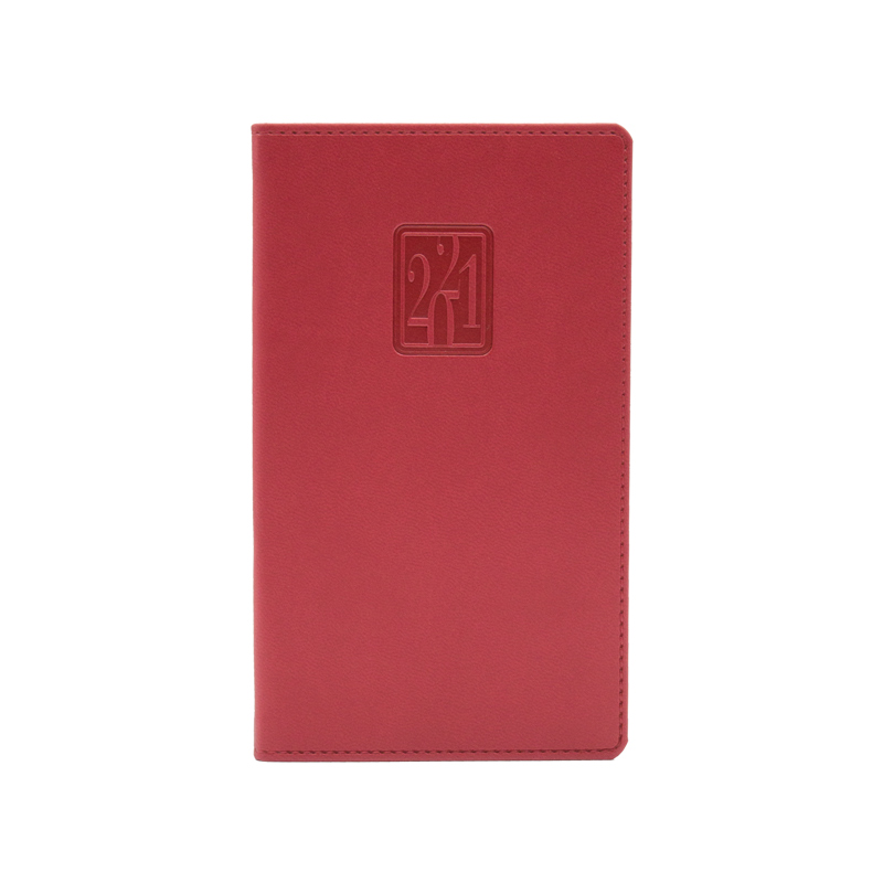 Agenda 480 BRISTOL ROSSO CORALLO, saptamanala 8X15