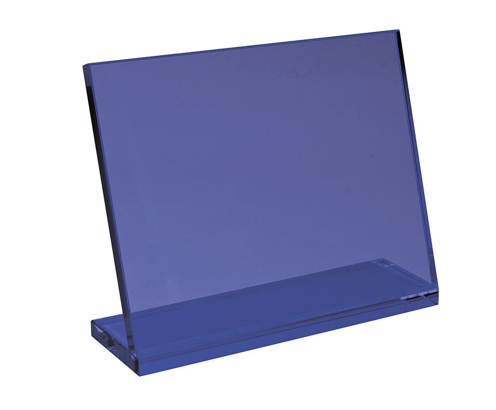 BLUE GLASS BASE BLUE GLASS 190X150X10 MM