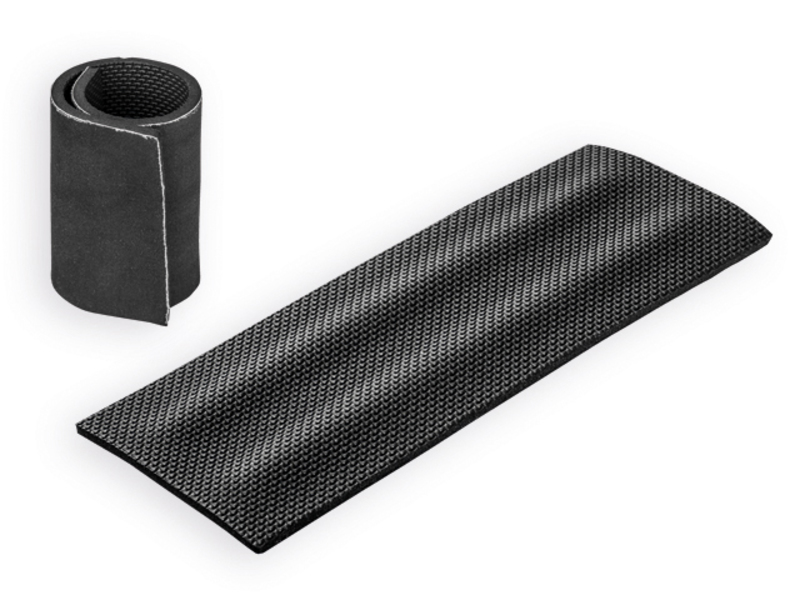 WRAP neoprene thermowrap for bottles with self-retractable mechanism, Black