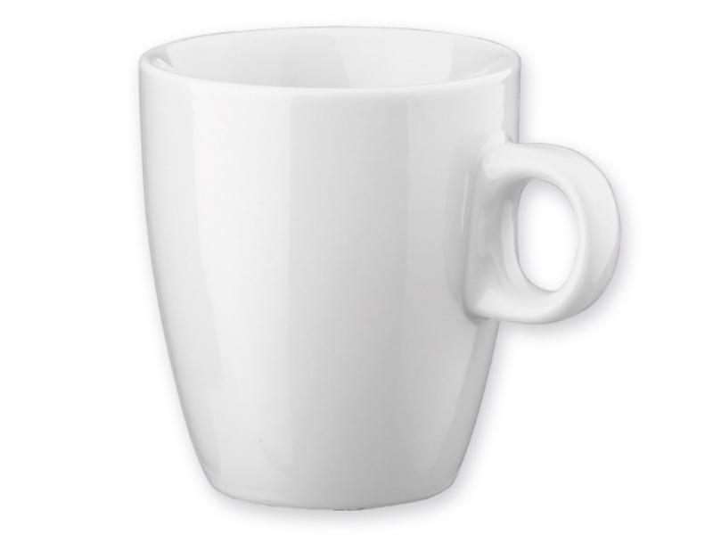 LIEN porcelain mug, 210 ml, White