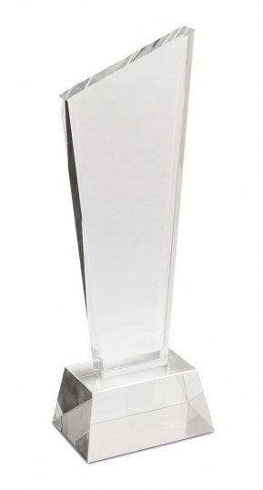 TROFEO VETRO, BASE CRISTALLO K 5-H 240MM