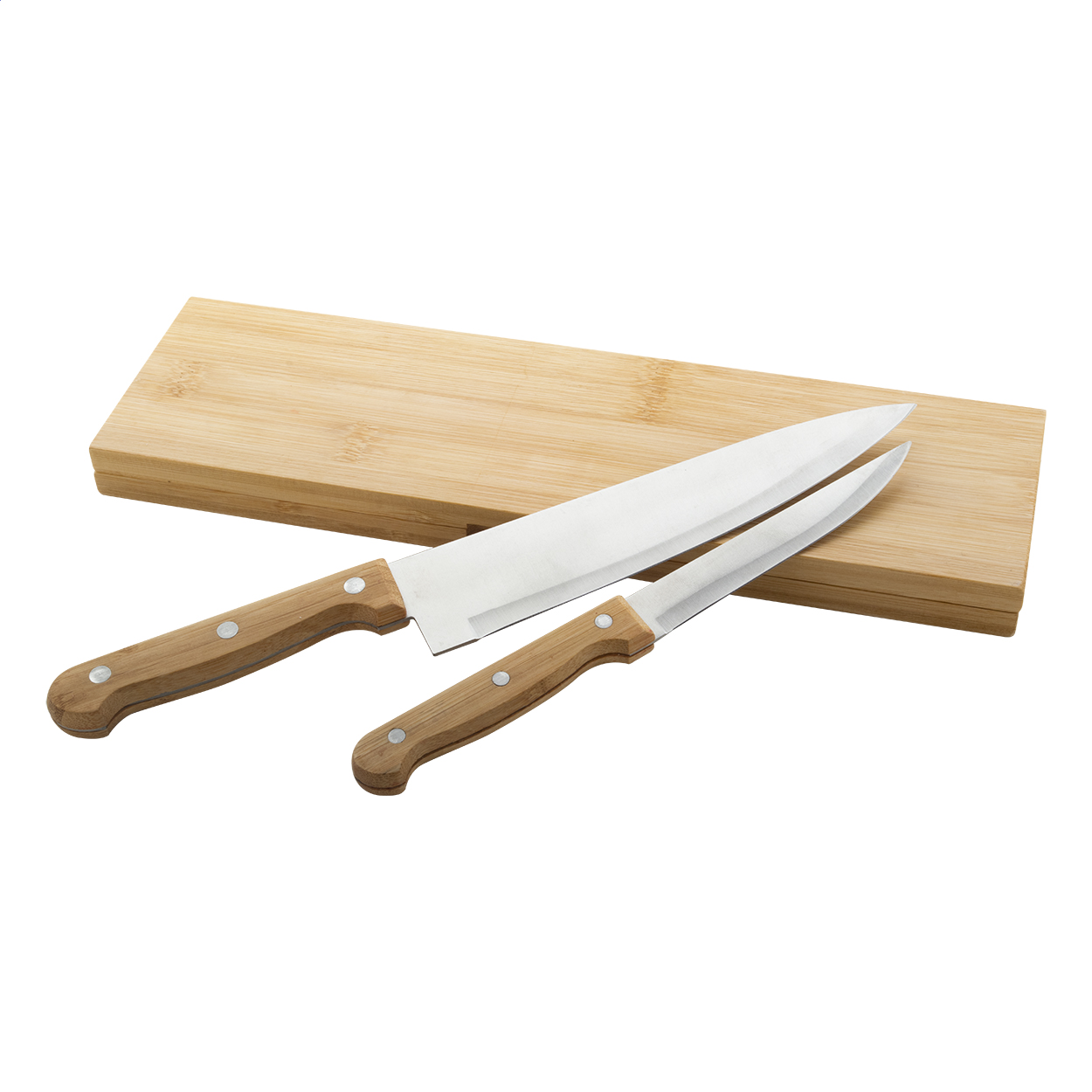 Sanjo bamboo knife set