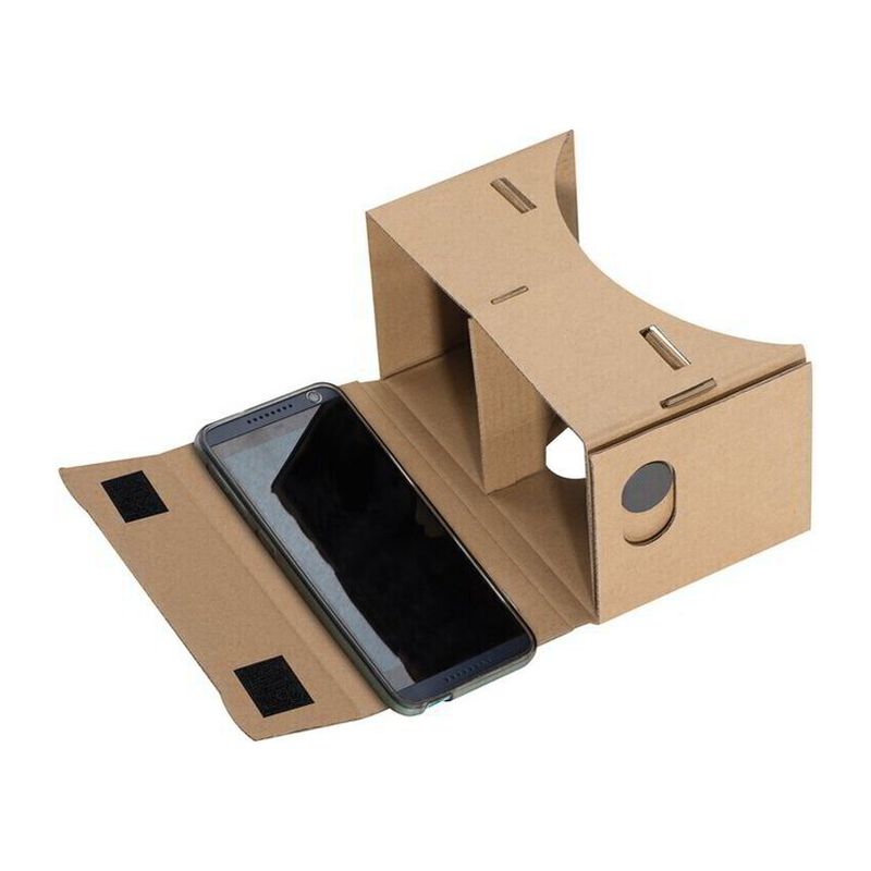 VR glasses made of cardboard