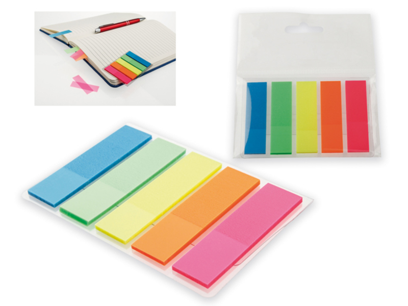 MISU colour sticky notes (25 pcs/colour), Assorted