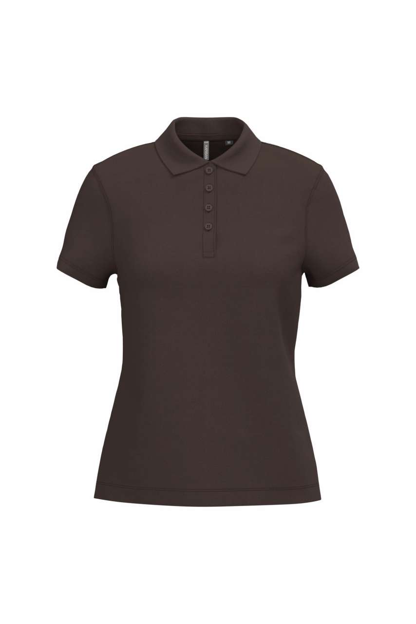 LADIES’ SHORT-SLEEVED PIQUÉ POLO SHIRT
