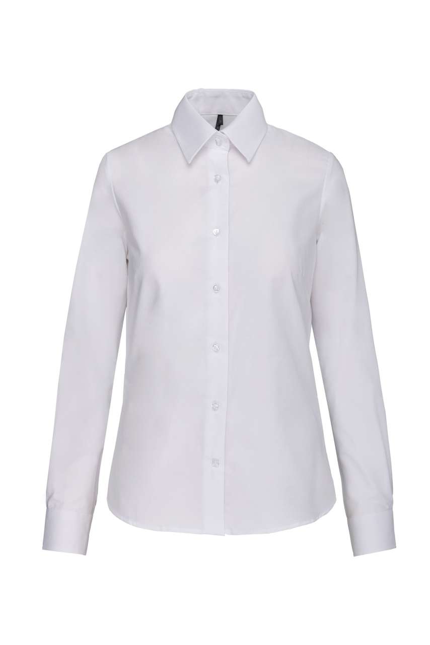 LADIES' LONG-SLEEVED OXFORD SHIRT