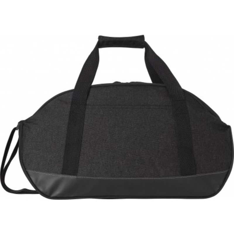 Polyester (600D) two-tone sports bag