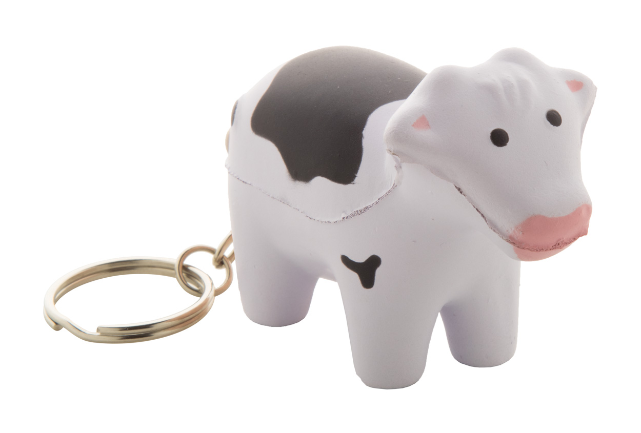 Milky antistress keyring