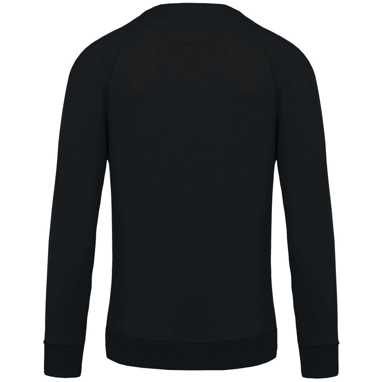 MEN'S ORGANIC COTTON CREW NECK RAGLAN SLEEVE SWEATSHIRT