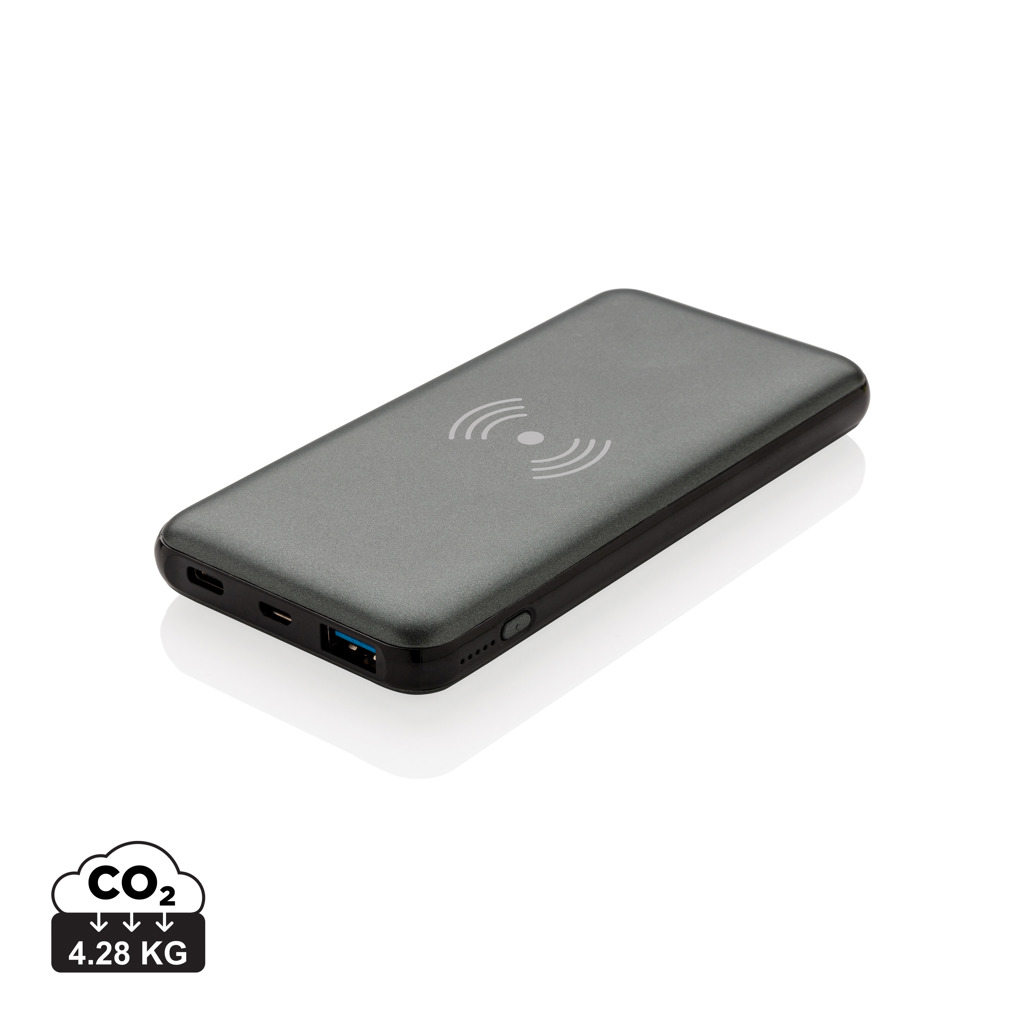 10.000 mAh Fast Charging 10W Wireless Powerbank with PD