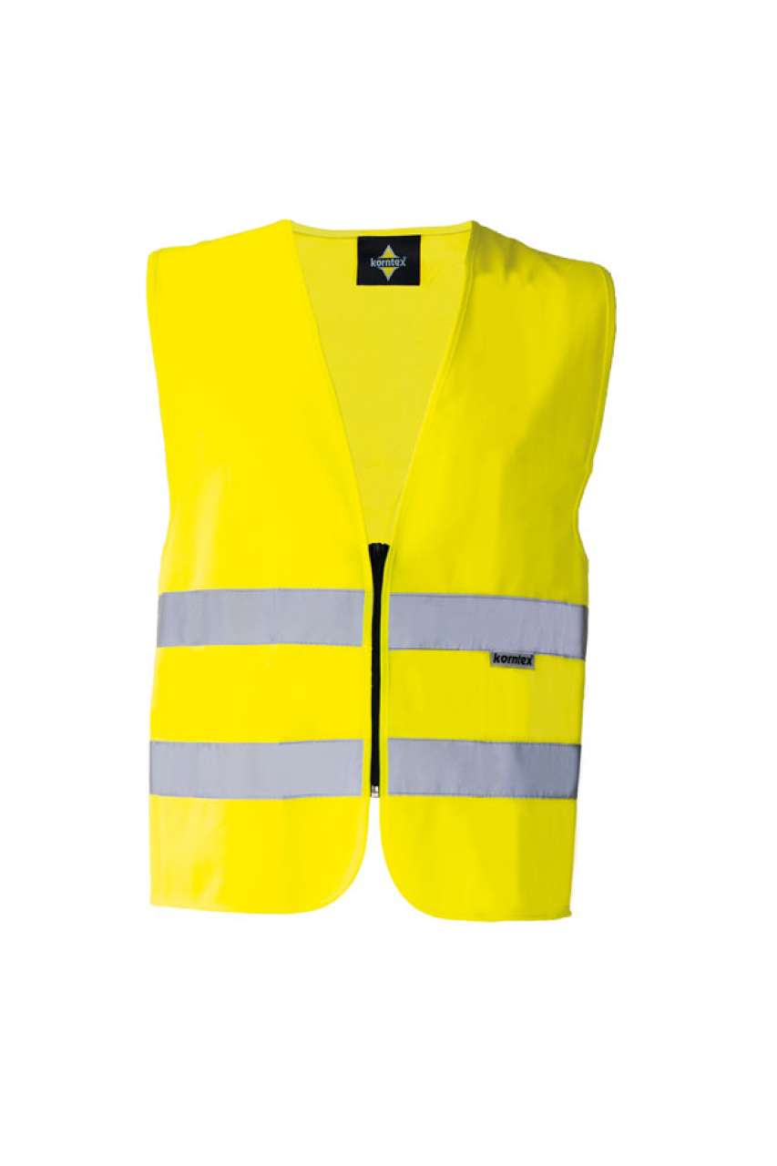 SAFETY VEST WITH ZIPPER 