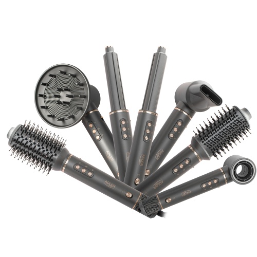 Hair styler 7 in 1 - Ionic Technology, Cool Shot, 3 Heat Settings, 3 Speeds,