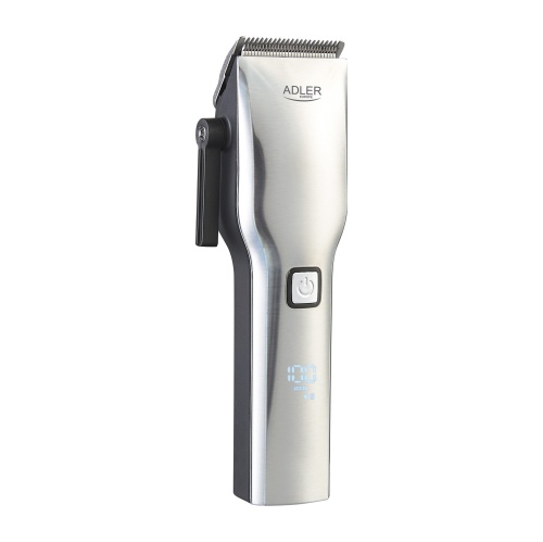 Hair Clipper, Cordless Hair Trimmer with USB-C, 2 Speeds, LED Display, 8 Guide Combs 3/6/9/12/16/16/22/25 mm mm,