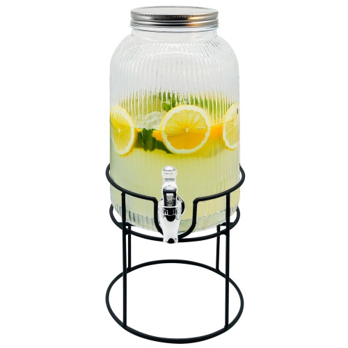 Glass jar drink dispenser - 4 litres1