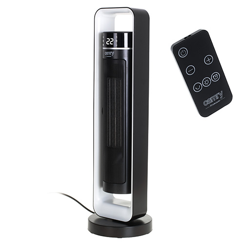 Ceramic fan heat tower LCD + Remote control + Timer