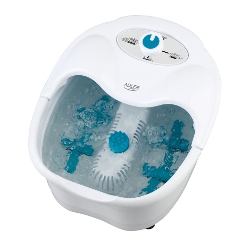 Foot Spa Massager | Bubble, Vibration - Dry Massage | Infrared Heat | 4 Rollers + 3 Attachments1