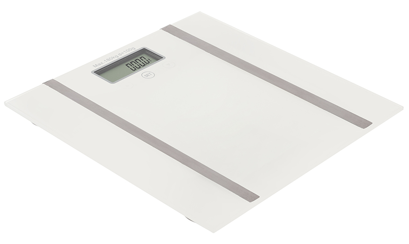 Bathroom scale with analyzer