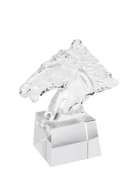 TROPHY HEAD HORSE WITH BASE MM 70X70X50