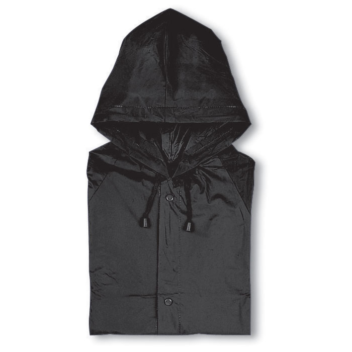 PVC raincoat with hood