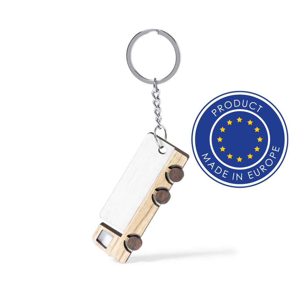 Wooden keyring 