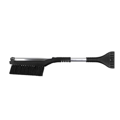 Ice scraper with snow bristle, telescopic handle (max. 88 cm) | Ethel