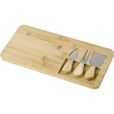 Bamboo cheese set