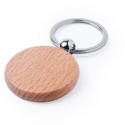 Wooden keyring