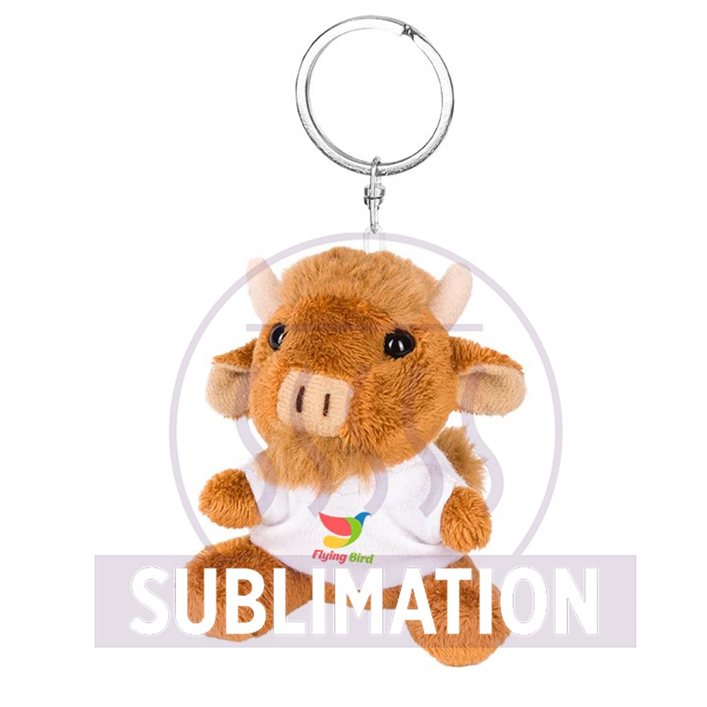 Plush wisent, keyring | Vincent