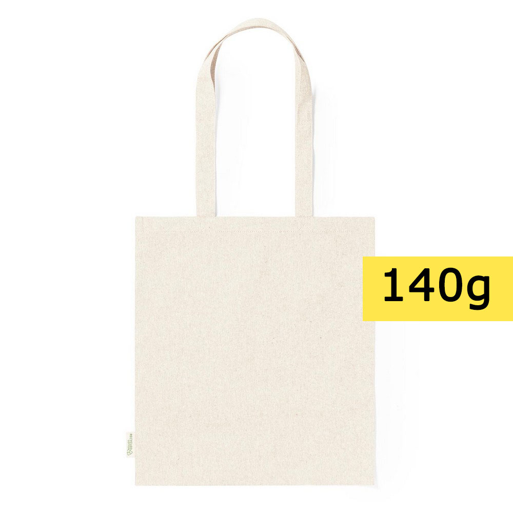 Recycled cotton shopping bag