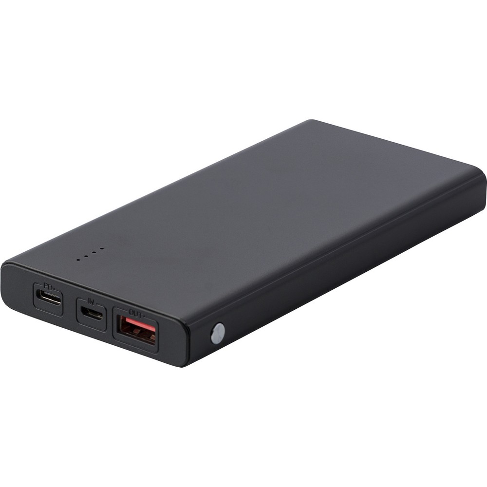 Aluminium power bank 10000 mAh