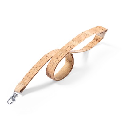 Cork lanyard