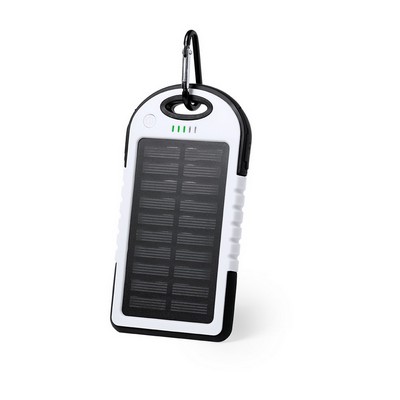 Water resistant power bank 4000 mAh, solar charger