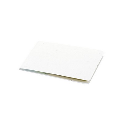 Memo holder, sticky notes, seed paper