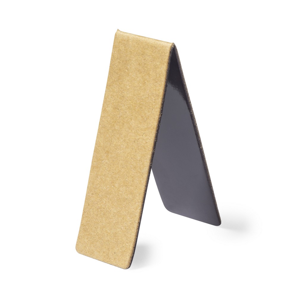 Recycled cardboard bookmark, magnetic