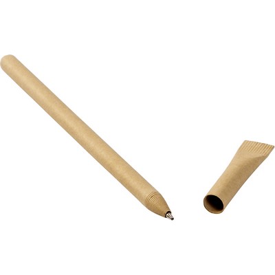 Recycled cardboard ball pen